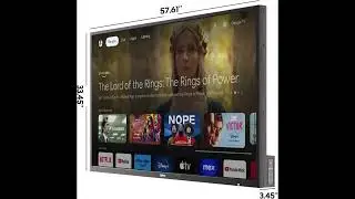 Best Outdoor TV for 2024? SYLVOX 65