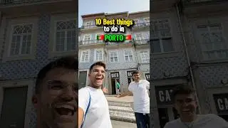 The 10 Best things to do in Porto 🇵🇹👀 #porto #portugal #travel