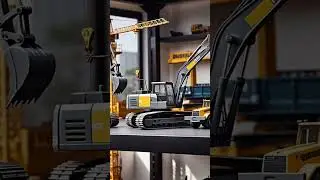 JCB Construction Vehicle Models Excavator, Crane, Bulldozer, Loader Truck #shorts #viral #diecast