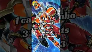T.G. 1 Card Combo ( 3 Disrupts + Draw 3 + Follow up )