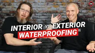 Best Ways to Fix Foundation Flooding Interior vs Exterior Waterproofing Solutions w Dusty Jameson