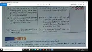 difference between depreciation and capital loss
