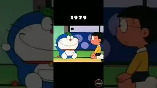 Doraemon (1973 - 2022) evolution #doraemon #shorts
