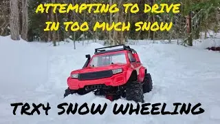 Traxxas Trx4 Snow Wheelin