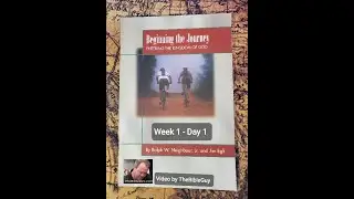 TheBibleGuy.com Discipleship Course the Journey Guide 7 day Countdown. Join Thomas Spencer 2.1.26