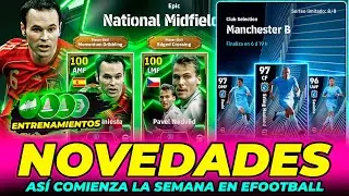 eFootball Club Selection Manchester City ✅ Epic: Nedved 106 🔥 Iniesta 🔥 POTW Champions League❓