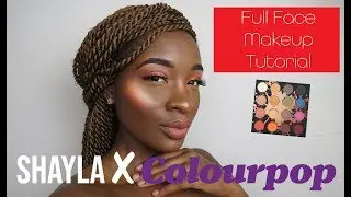 Perception Palette Makeup Tutorial | Shayla X Colourpop | Shontia Love