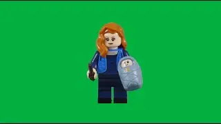 LEGO Lily Potter Collectable Minifigure 71028-7 Stop Motion Build Green Harry Potter CMF Series 2