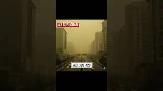 Top 5 Places in India With the Poorest Air quality #shortsfeed #shorts #shortvideos #facts #aqi