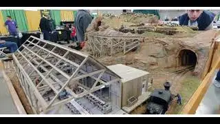 The OKC Train Show - 2021 at the Oklahoma State Fair Grounds.