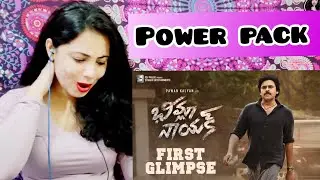 #BheemlaNayak - First Glimpse | Pawan Kalyan | Rana Daggubati | Trivikram || Reaction