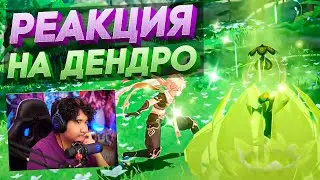 РЕАКЦИЯ НА ДЕНДРО ЭЛЕМЕНТ в GENSHIN IMPACT