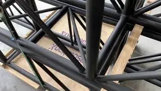 Stacking Truss on Dollies