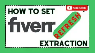 how to set fiver auto refresh extraction