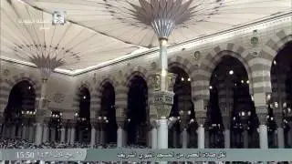 صلاة العصر الاحد 26-3-1438 للشيخ علي الحذيفي