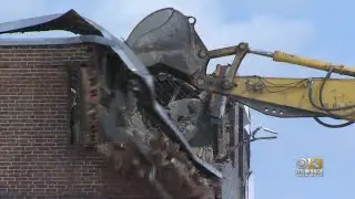 Final Perkins Home Demolition Underway Monday, Making Way For Redevelopment