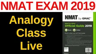 Analogy Class For NMAT Exam 2019