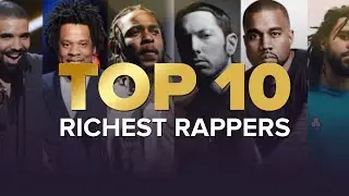 Top 10 Richest Rappers | THE WEALTHIEST RAPPERS IN THE WORLD 🤩🎤🤑🌍