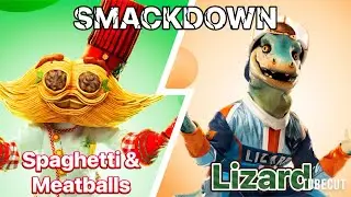 Spaghetti & Meatballs & Lizard Sing &ldquo;Movin Out (Anthony&rsquo;s Song)&rdquo; In The SMACKDOWN - MASKED SINGER