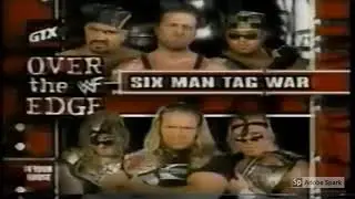 WWF Over The Edge:In Your House 1998 Match Card