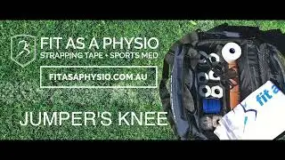 How To Tape JUMPERS KNEE | Physio Mosman