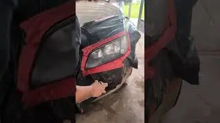 restoring my headlights #holden #commodore #headlight #headlightrestoration #aus #headlights #ford