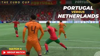 The Euro's Cup Battle : Portugal vs Netherlands | Group Stage Match 4