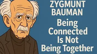 Being Connected Is Not Being Together🧠 Zygmunt Bauman and the Loneliness of the Networked Self