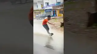 Devil skating on Rain day 🌧️⚡️⚡️ #brotherskating #skating #rain