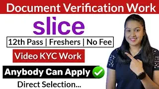 Document Verification Work From Home Jobs For Freshers | No Exam | Free Training & Direct Selection