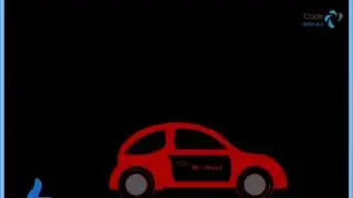 Moving Car Program in C/C++ Graphics