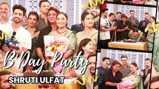 Shruti Ulfat (Vidya) Birthday On The Sets Of Yeh Rishta Kya Kehlata Hai With Cast & Crew