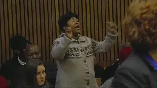 Powerful video: Sister of victim speaks at sentencing of