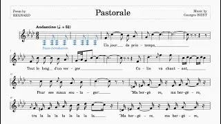 Pastorale (Bizet) | F Minor | ABRSM & Trinity Grade 7 | 52 bpm | Sing-Along