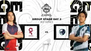 M4 Myanmar Qualifier Group State Day 2 / AI Esport VS Genesis Esport.