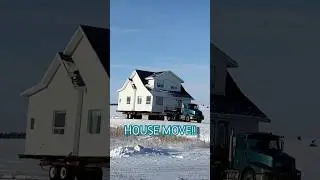 Large house moving down Hwy 7!!