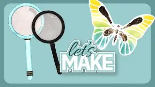 Make your own paper craft supplies + STENCILING HACK