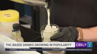 NEW KIND OF BUZZ: THC-infused drinks gaining popularity