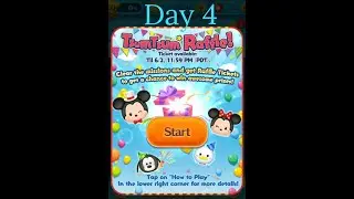 Tsum Tsum Raffle Ticket Event - Day 4 All 5 Missions - Line Disney Tsum Tsum