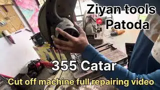 Chop Saw Cutting Machine Repair (355 cutter #shorts #video