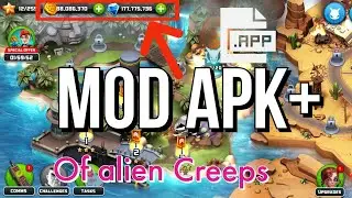 MOD APK+ of Alien Creeps unlimited money/crystal||AG HACKS||