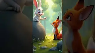 One Smart Rabbit, One Hungry Fox &mdash; Who Wins? The Ending Is Genius! #animalrescue #rabbit  #shortfilm