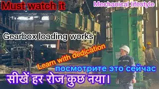 Rolling mill gear ⚙️ boxes project work and new gearbox restoration