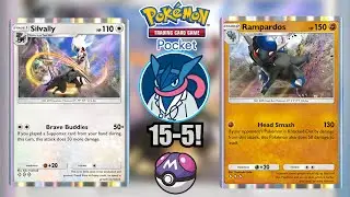 I Just Went 15-5 With This SILVALLY & RAMPARDOS Deck And Hit MASTER BALL!! Pokémon TCG Pocket