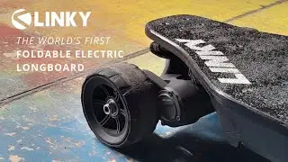 Linky 2.0: The World&rsquo;s First Foldable Electric Longboard