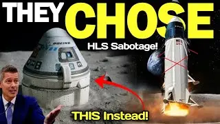 То, что NASA только что сделало с кораблём SpaceX HLS, просто взорвёт вам мозг! Запуск Boeing Sta...
