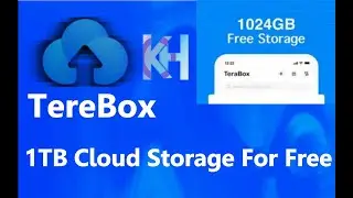 HOW to get free Cloud storage 1024GB / 1TB | TeraBox Cloud For Lifetime