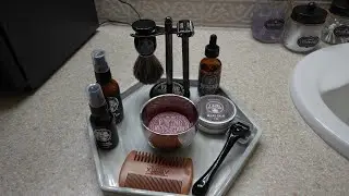 Viking Revolution shaving setup hair growth plus shave kit