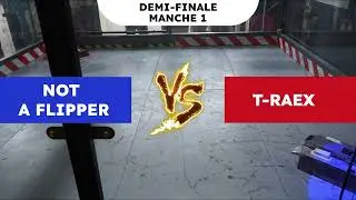 1/2 FINALE Makerfight #8 (2024) : T-RAEX vs Not a flipper