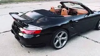 2004 PORSCHE 911 TURBO 996.2 FACTORY X50 POWER PACKAGE 6-SPEED MANUAL CONVERTIBLE WALK AROUND VIDEO